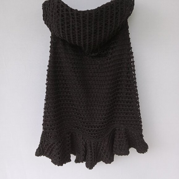 Hello Molly Black Mini Dress Party Cocktail Wedding Bodycon Size Small US Size 4 - Picture 3 of 8